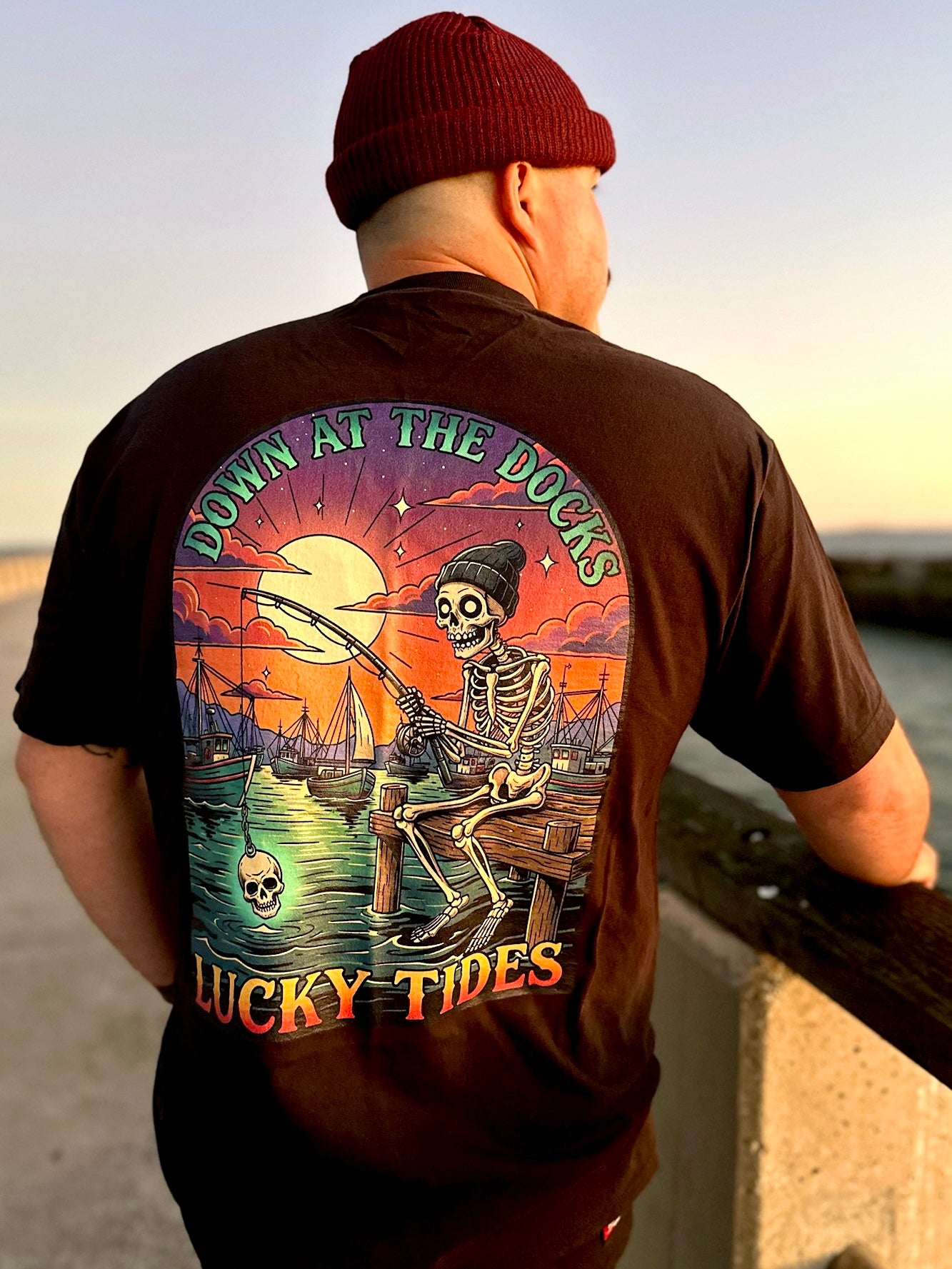 DOWN AT THE DOCKS TEE